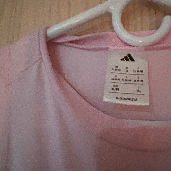 Adidas Soft Pink Sports Top - Picture 3 of 5